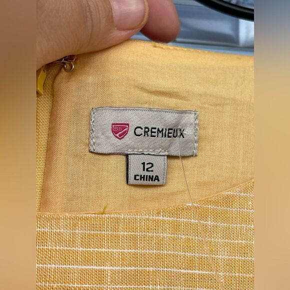 Cremieux Natalia Tie Front Ruffle Sleeve Dress 12 - Picture 7 of 17